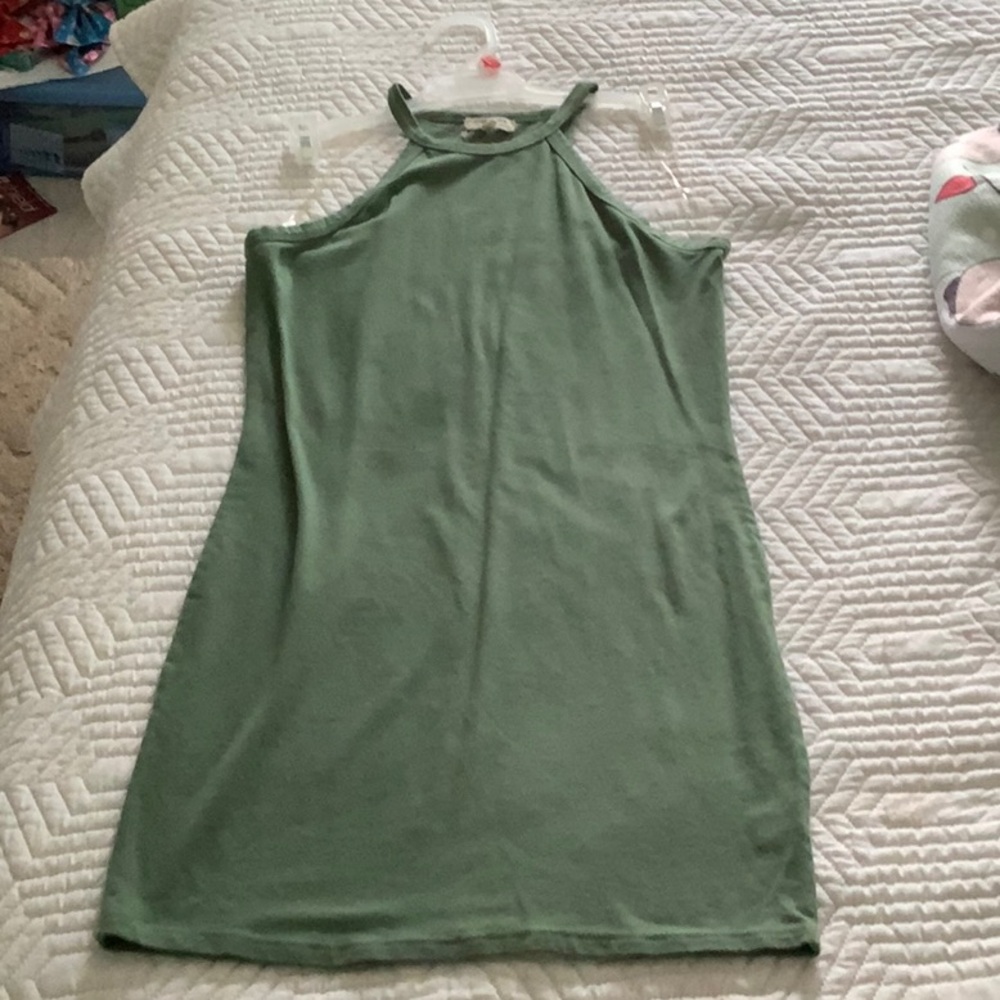 Heart & Hips Olive Green Top